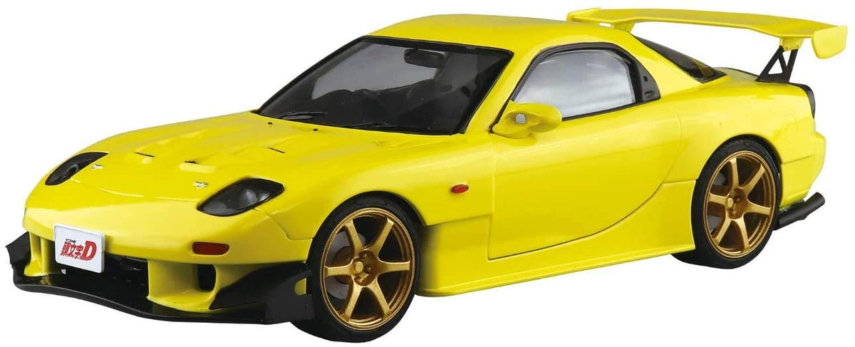 Aoshima /24 Kit 56226 Initial D: Keisuke Takahashi FD3S RX-7 Project D Vol.28 Ver. Pre-Painted 1 - Plastic Model Building Kit # 56226