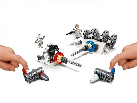 LEGO Star Wars: The Empire Strikes Back Action Battle Hoth Generator Attack 75239 Building Kit (235 Pieces)