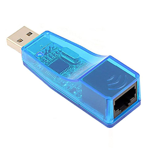 USB Male to Ethernet Network RJ45 Card Network 10 / 100 Mb Converter