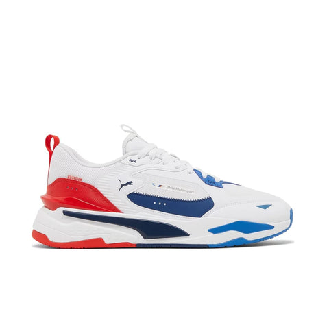PUMA BMW M Motorsports RS-Fast Puma White/Estate Blue/Fiery Red 11 D (M)