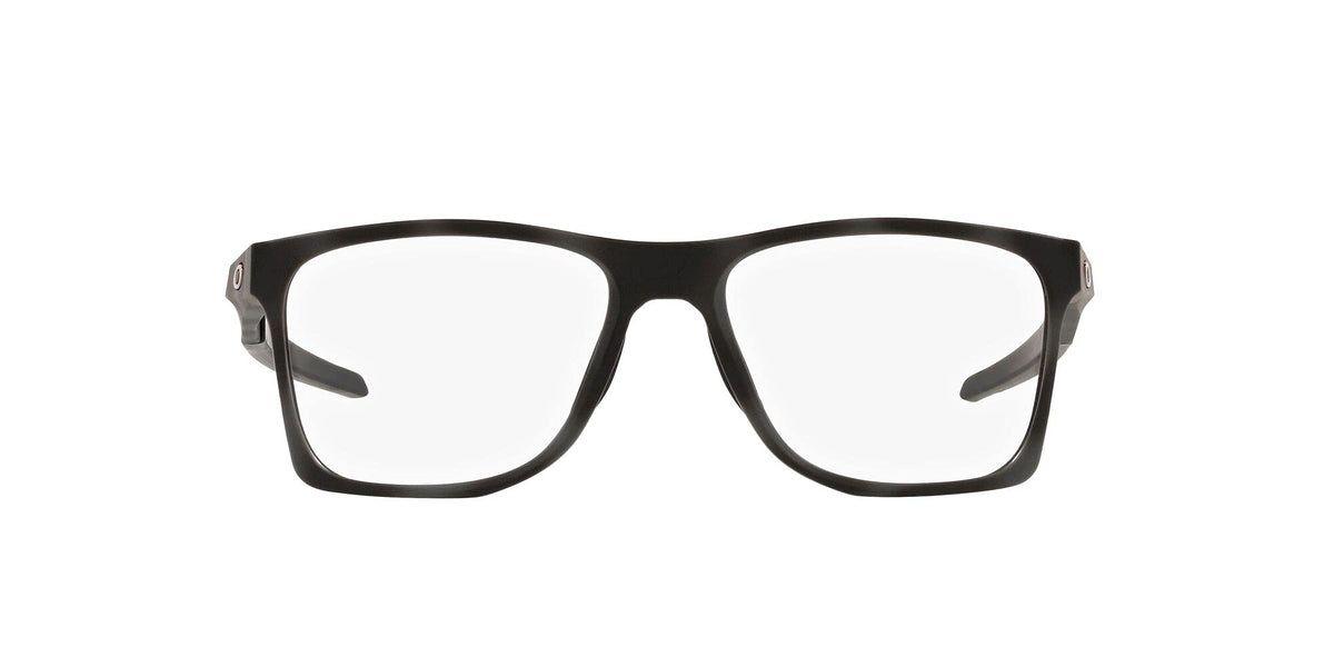 Oakley Men's Ox8173 Activate Square Prescription Eyewear Frames, Satin Black Camo/Demo Lens, 55 mm