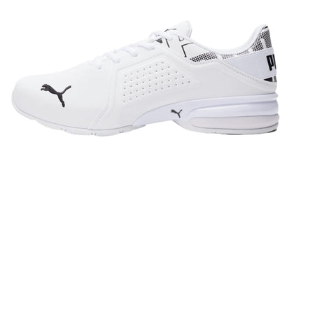 Viz Runner Repeat Mens Running Sneakers Puma White-Puma Black, 10.5