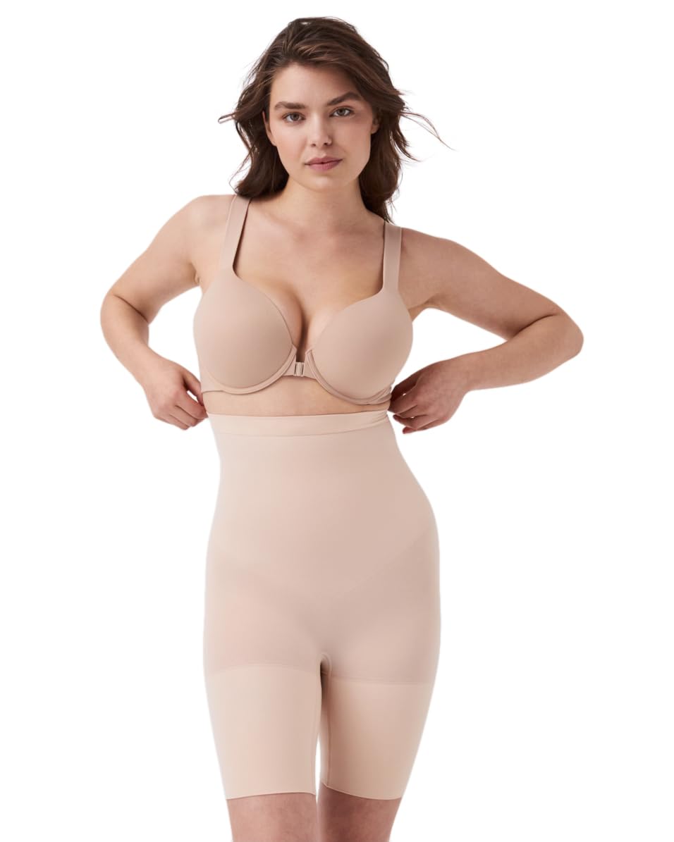Spanx Shapewear for Women, Higher Power High-Waisted Everyday Essential Shaping Panties, Soft Nude, X-Large