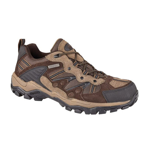 Northwest Territory Men's Reliance Waterproof Walking, Hiking Leather Shoes Outdoor Shoes, Brown Beige, 11 UK