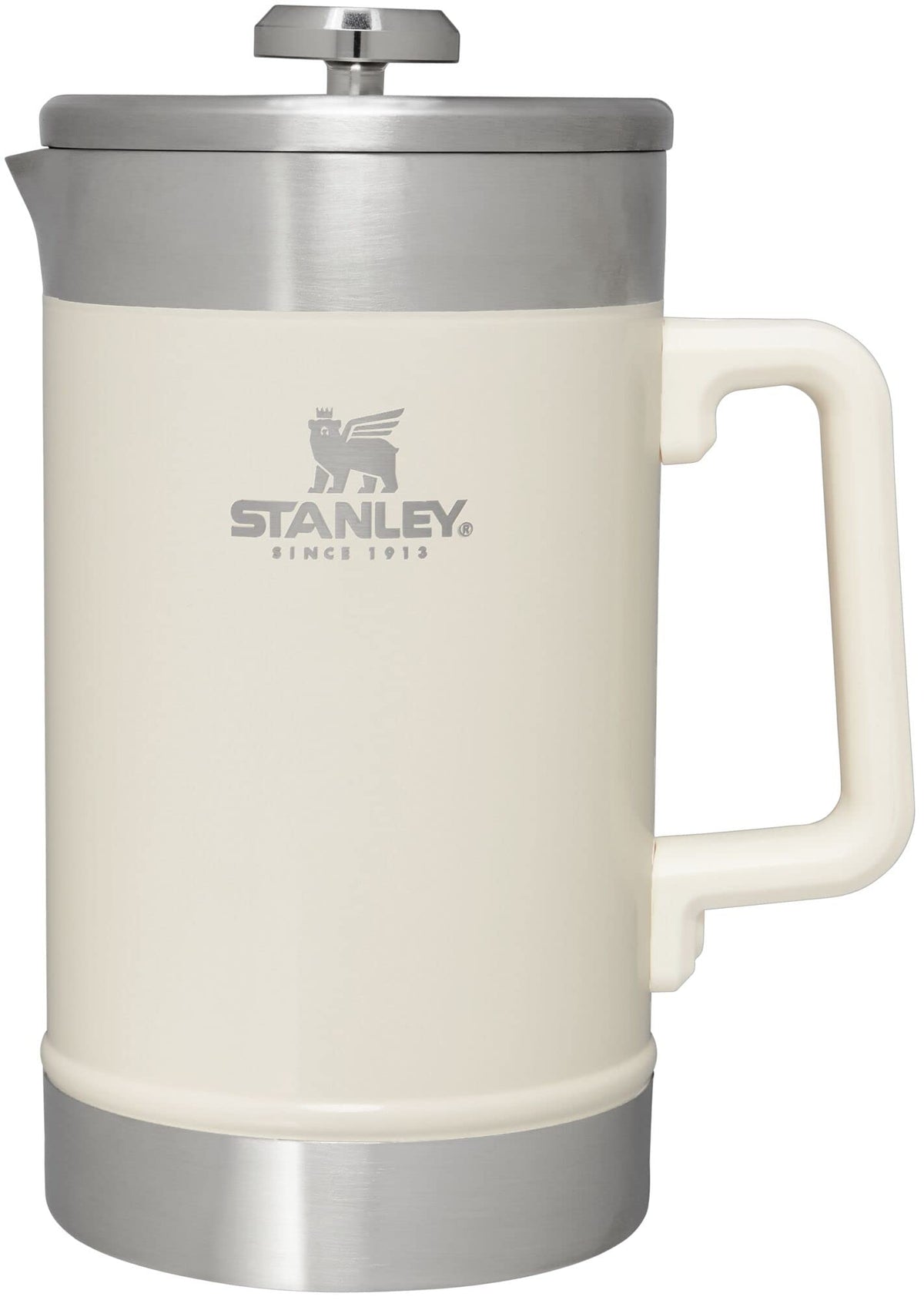 STANLEY Classic Stay-Hot French Press 48oz Cream Gloss