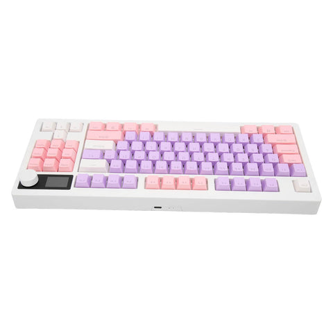 Haofy Wired Gaming Keyboard, 3 Mode Connectivity Easy Use Gaming Keyboard Backlit 3000mah for Computer