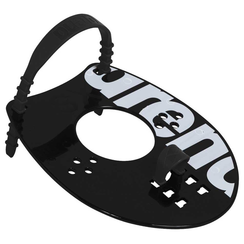 Arena Unisex Adult Elite Swim Hand Paddle II for Men and Women Pool Exercise Equipment for Swimming and Technique Training, Black/White, X-Small