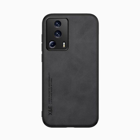 Kepuch Silklike Case for Xiaomi Civi 2 - Cover Bumper Built-in Metal Plate for Xiaomi Civi 2 - Black