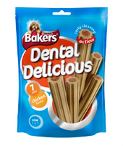 Bakers Dental Delicious Chicken 270g / Large pack of 6