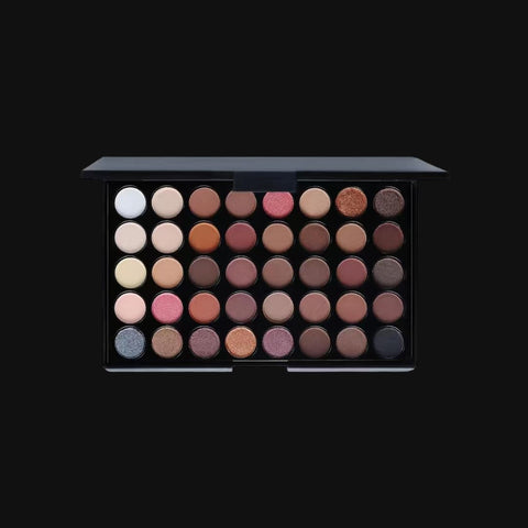 40 Colors Eye Makeup Palette, Matte Shimmer Metallic Eyeshadow Palette