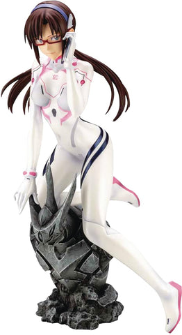 Kotobukiya Evangelion: 3.0+1.0 Thrice Upon a Time: Mari Makinami Illustrious (White Plugsuit Version) PVC Statue,Multicolor,PP981