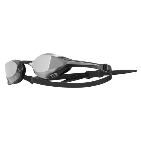 TYR Tracer x Elite Race Goggle - Smoke White Grey, NA