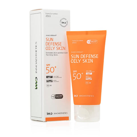 Inno-Derma Sun Defense Sunblock UVP 50+ Oily/Combination Skin-New Presentation