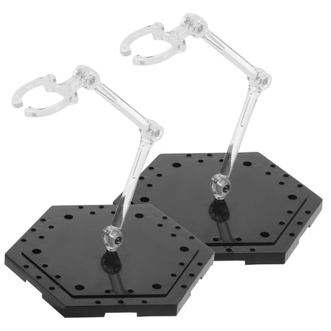 ifundom 10 Pcs Action Figure Model Display Stand Doll Bracket Supports Display Shelf Manual Support Mini Doll Wear-resistant Figure Holder Bear Models Pvc Soul Bracket Adjustable