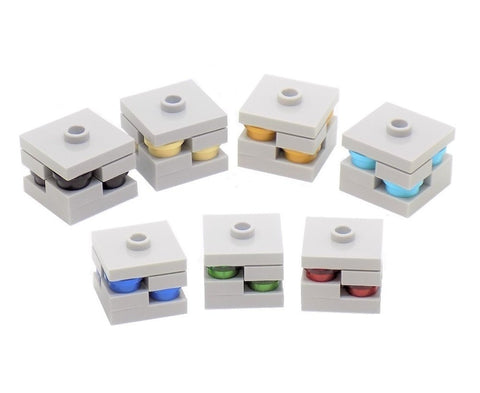 LEGO Minecraft Ore Pack - Coal, Diamond, Emerald, Gold, Iron, Lapis Lazuli, Redstone x1