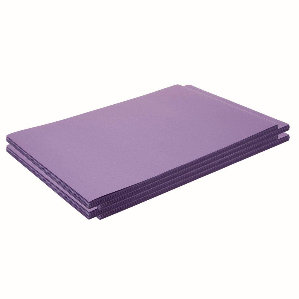 Colorations Construction Paper,Violet,12 inches x 18 inches,200 Sheets,Heavyweight Construction Paper,Crafts,Art,Kids Art,Painting,Coloring,Drawing,Creating,Paper,Art Project,All Purpose