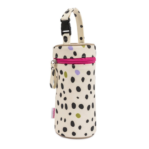 Pink Lining Bottle Holder Dalmatian Fever