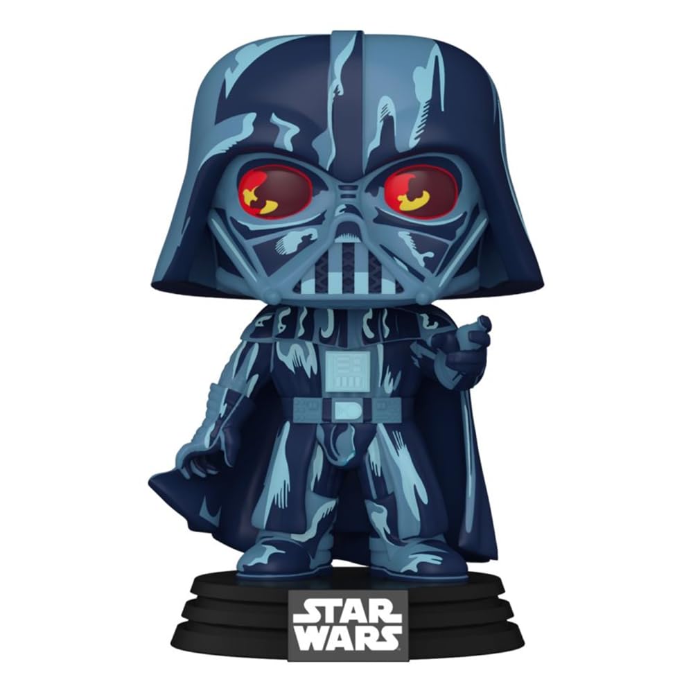Funko POP! Star Wars Retro Art Darth Vader Figure (Special Edition Exclusive)