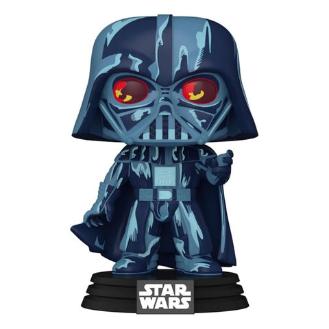 Funko POP! Star Wars Retro Art Darth Vader Figure (Special Edition Exclusive)