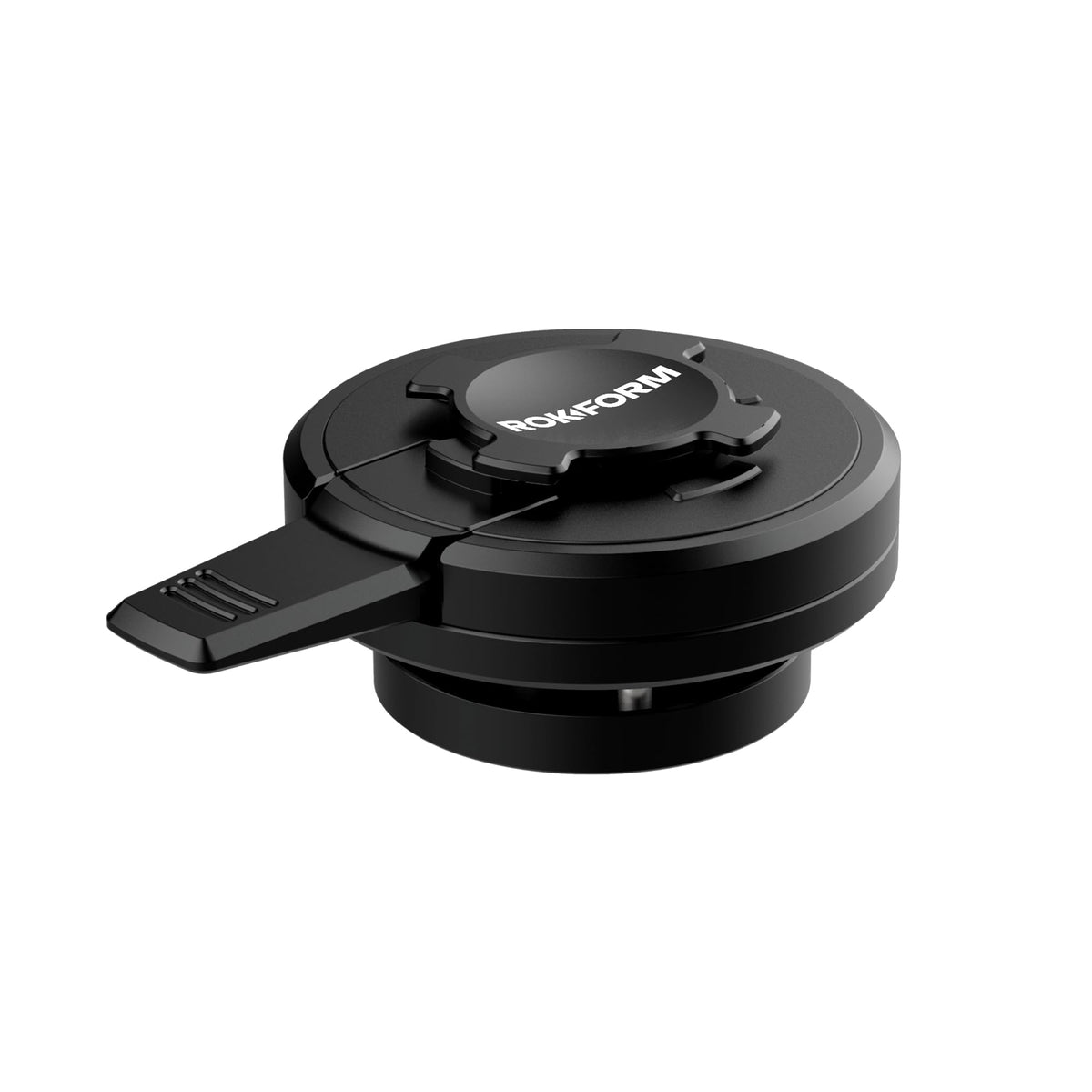 Rokform - Universal Motorcycle Mount Vibration Dampener, for Motorcycle and Bike Phone mounts, for iPhone, Samsung, & Pixel Twist Lock Cases (Black)