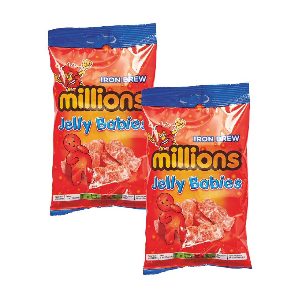 Millions Jelly Babies Iron Brew 200g