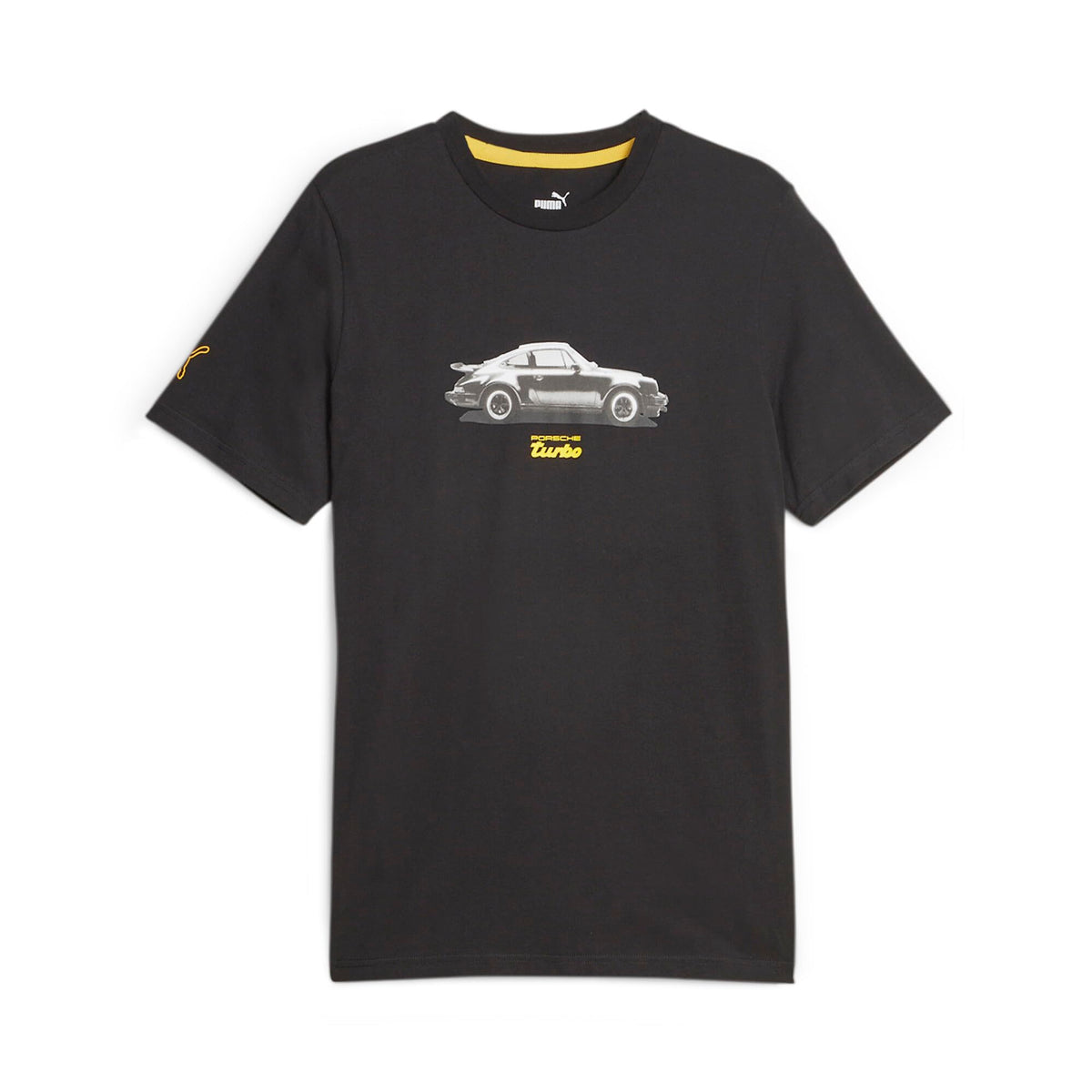 PUMA Men's Standard Porsche Legacy Graphic Tee, Black, Small