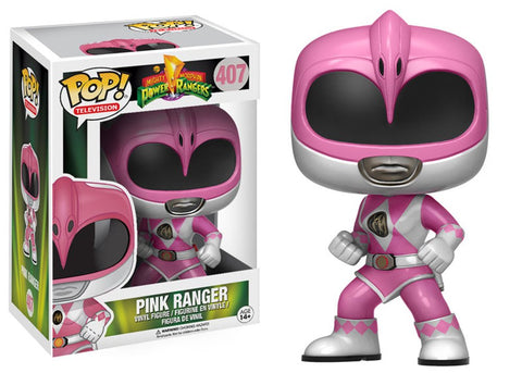 Funko POP Television: Power Rangers Action Figure, Pink