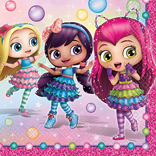 Little Charmers 16 count Beverage Cake Napkins Birthday Party Supplies