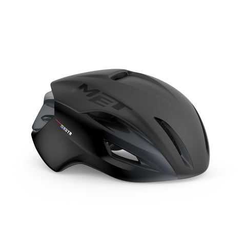 MET - Manta MIPS Road Cycling Helmet In Black Size Small (52-56 cm)