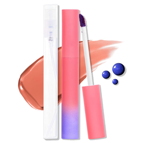 Erinde Peel Off Lip Stain Masque, Waterproof Lip Tint, Long Lasting & Transfer Proof Lip Stain Tint Lip Makeup, Matte Finish Highly Pigmented Color Tattoo Lip Stain, 05 Nude Brown