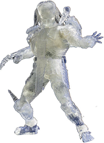 Hiya Toys Alien vs. Predator: Invisible Scar Predator 1:18 Scale Action Figure, Multicolor