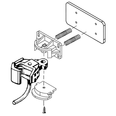 G Sill Mount Coupler, Center (1 pair)