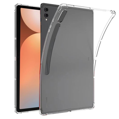 MOOISVS Case Compatible with Galaxy Tab S10 Ultra, Ultra Slim Soft Transparent TPU Case Clear Back Cover Case Fits Samsung Galaxy Tab S10 Ultra,Clear