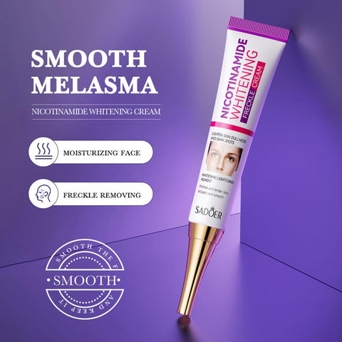 paminify Dark Spot Remover for Face,Nicotinamide Whitening Freckle Cream,Skin Dullness Lightening Body Cream,Visible Results in 28 Days,Smooth Melasma,Hyperpigmentation Age Dark Spot Corrector,0.7 oz
