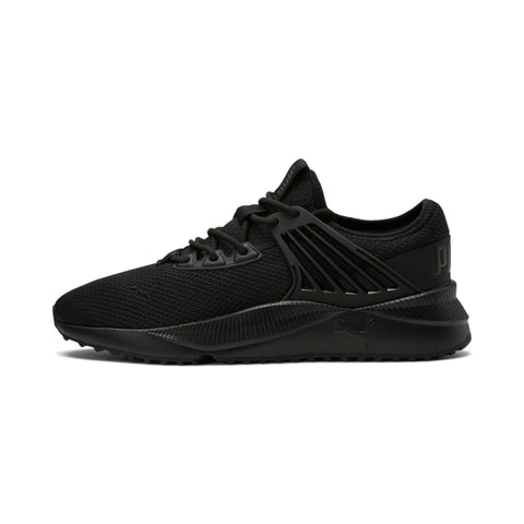 PUMA Mens Pacer Future Sneaker, PUMA Mens Black-PUMA Mens Black- Black, 10