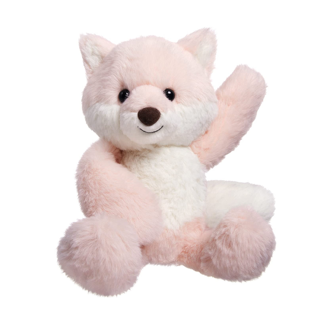 TCBunny Baby Pink Fox Bedtime Stuffed Animal Plush Toy 13", Gifts for Birthday, Valentine, Christmas, (BPT-0009-PK)