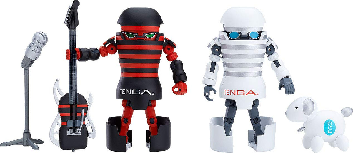 Good Smile Company G95314 Tenga Robot Hard & Soft Transforming Action Figure Set, Multicolor