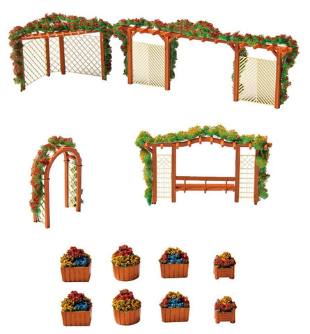 Faller 180554 Garden Design Elements II Scenery and Accessories
