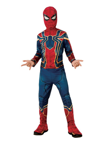 Rubies Official Avengers Iron Spider, Spiderman Classic Child Costume - Medium, Age 5-7, Height 132 cm Halloween