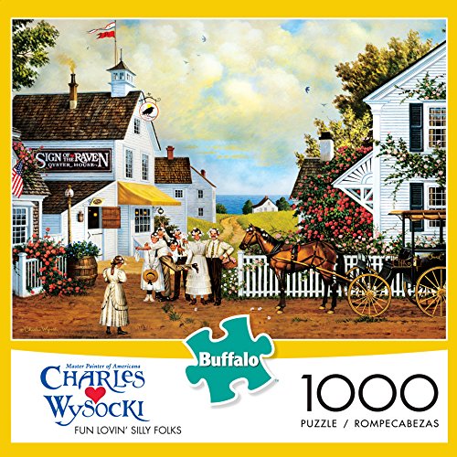 Buffalo Games - Charles Wysocki - Fun Lovin' Silly Folks - 1000 Piece Jigsaw Puzzle
