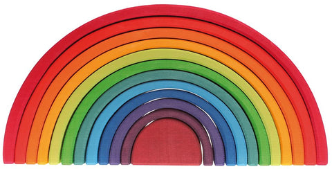 Grimms Toys Rainbow Stacking Toy, large