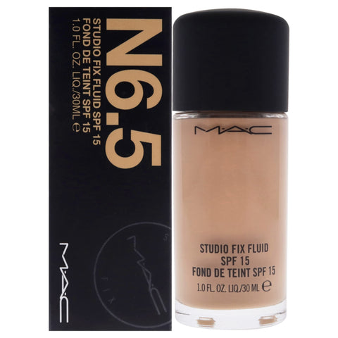 MAC Studio Fix Fluid SPF 15 - N6.5 Foundation Women 1 oz