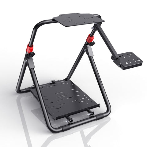 PXN A9 Foldable Steering Wheel Stand, Racing Simulator Cockpit - Compatible with V3, V900, V9, V9 Gen2, V10, V99, G27, G29, G920, G923, T248, T300, TGT - Racing Wheel Stand, Driving Sim Racing Rig