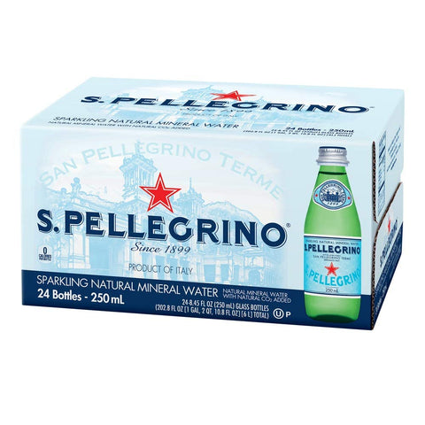 San Pellegrino Sparkling Water (Glass), 24 x 25cl
