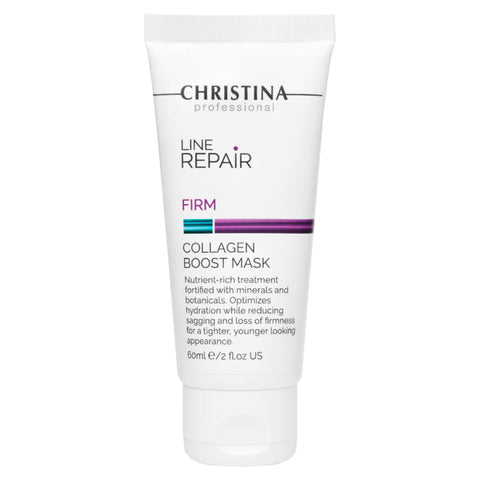 '-CHRISTINA- Line Repair Collagen Boost Facial Mask with Hyaluronic Acid | Anti-Aging, Restoring, Smoothing and Elasticity Increasing Face Masks Skincare | For All Skin Types 60ml / 2 fl.oz
