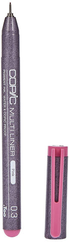 Copic Multiliner Writing Pens & Markers, Pink