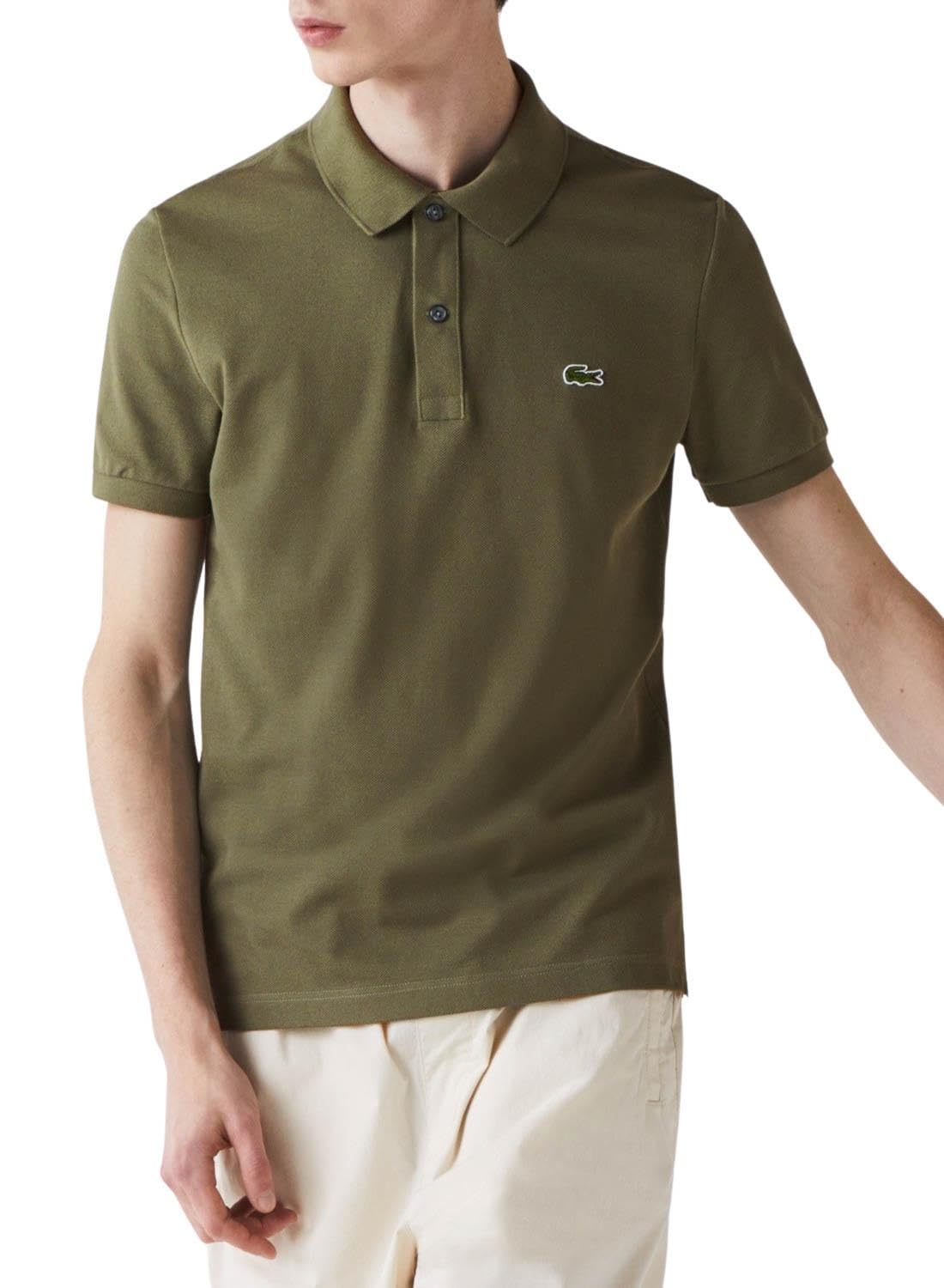 Lacoste Men's Ph4012 Polo Shirt, Green (Tank), M