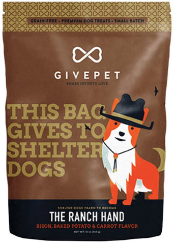 GivePet The Ranch Hand Dog Treats, 11 OZ