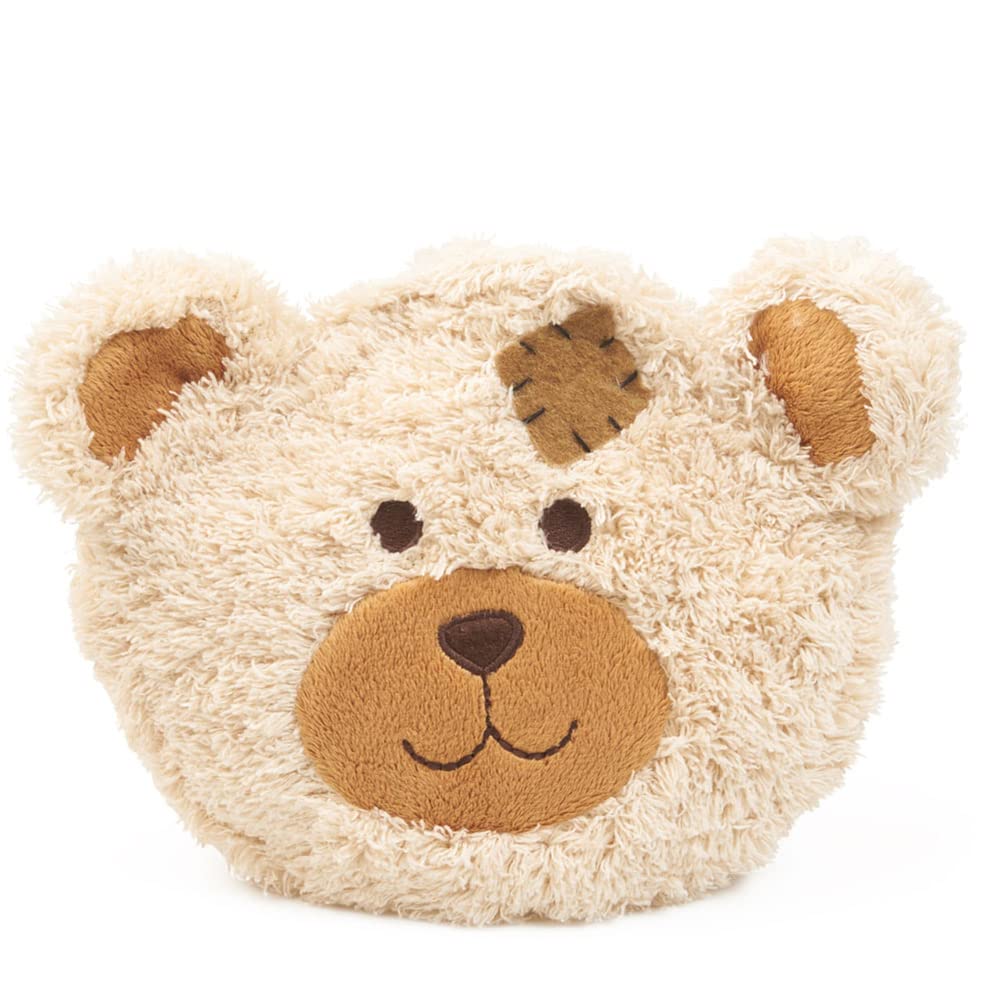 GRÃœNSPECHT Mein kleine WÃ¤rmfreund BÃ¤r, cherry pit heating pad with washable cover for children, warming cuddly toy for stomach pain & colds (171-V2)