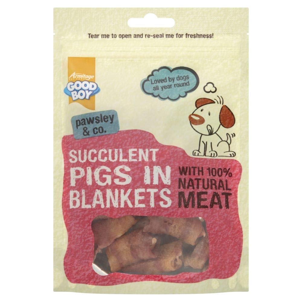 2XPawsley and Co Pigs in Blankets - 80g